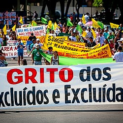 Imagem do Grito dos Excluídos e Excluídas - Eixos 1 e 2