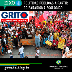 Eixo 4: POLÍTICAS PÚBLICAS A PARTIR DO PARADIGMA ECOLÓGICO