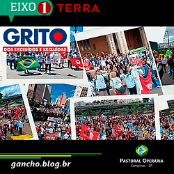 32º Grito dos Excluídos e Excluídas - Eixo 1: Terra