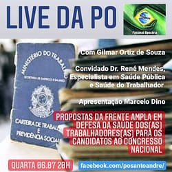 Live da Pastoral Operária de Santo André - SP