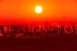 estado do Texas, nos Estados Unidos, chegou a registrar 50°C