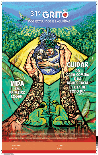 Imagem do 31º Grito dos Excluídos e Excluídas 2025 - Cartaz