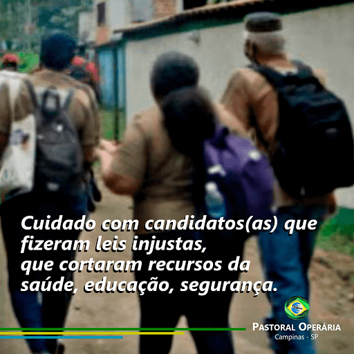 Mensagem da Pastaral Operária para as Eleições 2022
