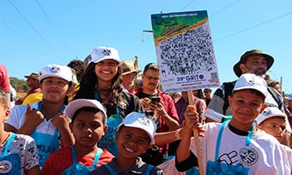 Imagem do artigo Todas as formas de vida importam - Foto da Coordenação Nacional do Grito dos Excluídos e Excluídas - Goiânia/GO