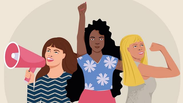 As mulheres são como as águas, inundam quando se encontram