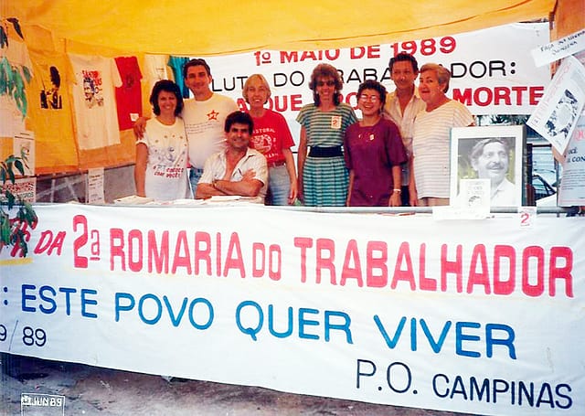 Maio/1989: 2ª Romaria do Trabalhador em Campinas - SP